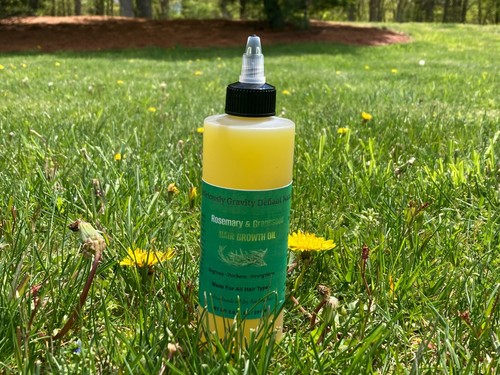 Rosemary & Grapeseed SUPER Fast Hair Growth Oil for Mens, Womens, Childrens Hair - Picture 5 of 6