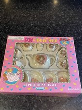 Rare VTG Schylling Arthur Aardvark D.W. Play China Tea Set 1998 Hong Kong MIB