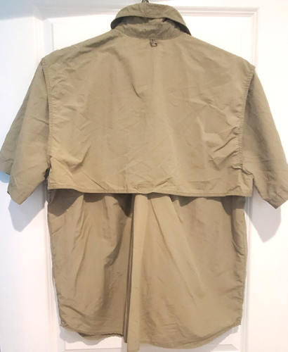 Herren XXL Rugged Earth Outfitters belüftetes Kurzarm Button Down Angelhemd - Bild 2 von 10