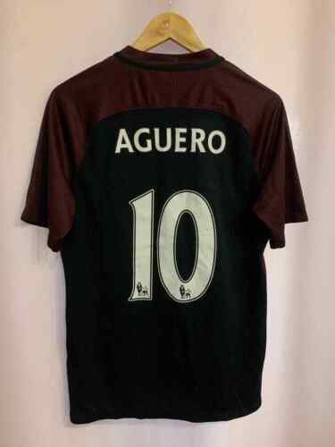 Dzeko #10 Manchester City 2014/15 Small Away Football Shirt Dzeko #10 Manchester City 2014/15 Small Away Football Shirt