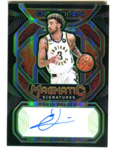 2022-23 Panini Obsidian Galaxy Ink Electric Etch Green Chris Duarte 8/25 A45 048