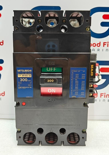 MITSUBISHI NF400-SS NO-FUSE CIRCUIT BREAKER 300A 660VAC 3 POLE NEW FAST SHIPPING - Picture 4 of 12