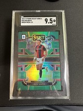 2023-24 Select Serie A #30 Dan Ndoye /5 Green SGC 9.5 RC ROOKIE BOLOGNA GRAIL