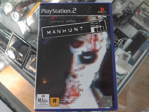 Rockstar Manhunt Rare Horror Retro Playstation 2 Game