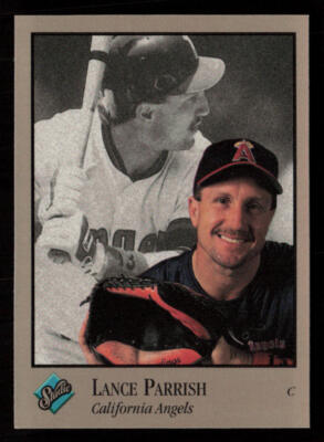 1992 Studio Lance Parrish #149 California Angels Baseball Card