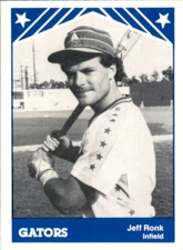 1983 Beaumont Golden Gators TCMA #14 Jeff Ronk Ranchos Palos Verdes California