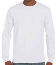Gildan Ultra Cotton Long Sleeve Tee T-Shirt S-5XL