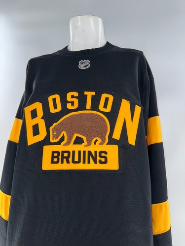 Boston Bruins 2016 Winter Classic Reebok Jersey Men S Black Poly NWOT YGI I4-100 - Picture 3 of 16