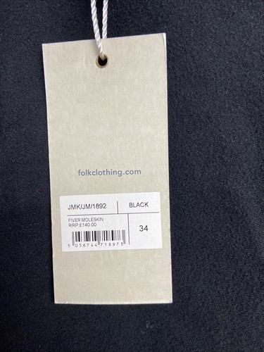 folk fiver moleskin trousers Men’s Size W34 L32 - Picture 10 of 11