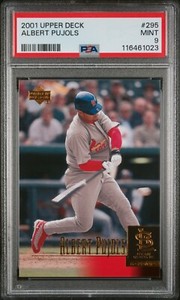 2001 Upper Deck Albert Pujols #295 PSA 9 #1023