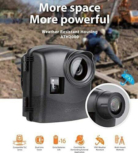 Brinno ATH2000 Outdoor Camera Housing Unit, Jobsite Camera Protector, 4X Battery - Picture 4 of 6