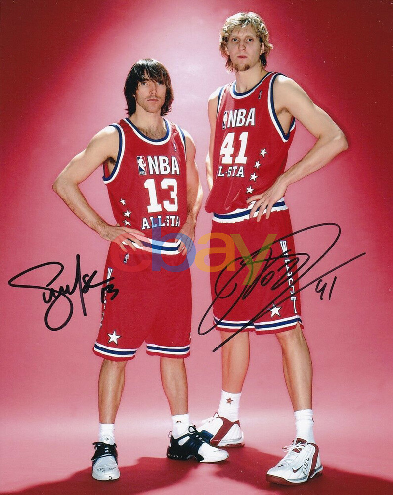 Dirk Nowitzki & Jason Kidd Auto NBA直筆サイン Dirk Nowitzki - Hall of Fame Basketball Player