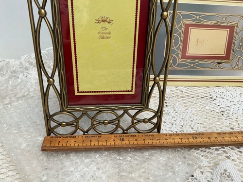 Leonardo Collection Ornate Photo Frame Metal Brass Effect Open Design 4x6” photo - Picture 10 of 10