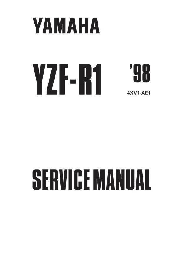 YZF R1 Motorcycle Service & Repair Manuals for sale | eBay