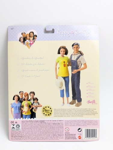 Barbie Mattel Happy Family Grandparents Gardening Fashion Outfit Set 2003 NRFB - Picture 2 of 2