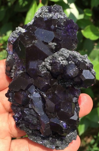 248g Gemmy!!! Natural Fantastic Blue Fluorite Quartz Crystal Specimen ic5111 - Picture 9 of 12