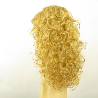 Perruque Femme Bouclée Blond Doré Clair - Longue, Référence LIONESS Lg26, Neuve étiquetée