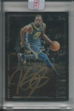 2017 Panini Noir Kevin Durant Autograph Vertical Spotlight Signatures Auto /125