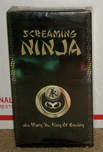 Screaming Ninja aka Wang Yu King of Boxing VHS - Picture 1 of 6