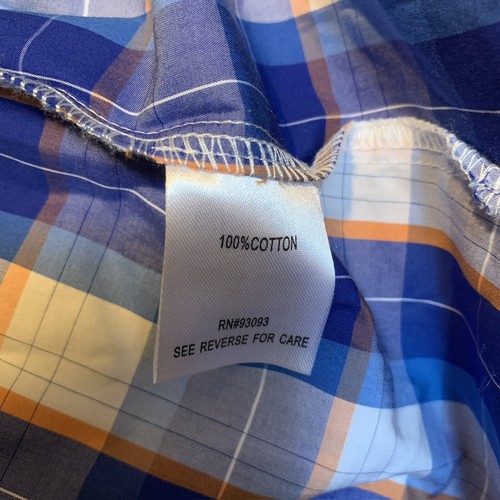 Camicia Tyler Boe uomo XL multicolore a quadri cotone con bottoni - Foto 5 di 5