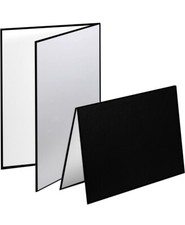 3 in 1 Photography Reflector Cardboard, 17 x 12 inches Folding Light Diffuser