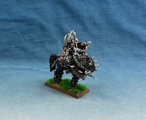 Painted Nurgle Lord Sur Daemonic Steed Warriors de Chaos warhammer aos Slaves - Picture 7 of 7