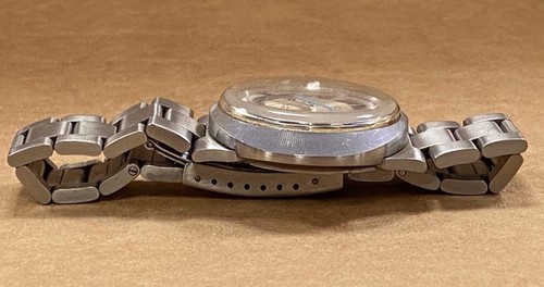 OMEGA GENEVE DYNAMIC SILVER/ BLUE DIAL STAINLESS STEEL 41mm AUTOMATIC WATCH. - Picture 7 of 12