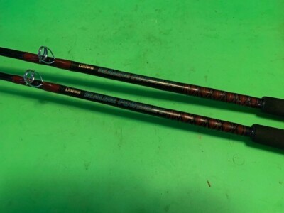 MATCHING PAIR OF DAIWA SEALINE POWERLIFT FOOT CONVENTIONAL