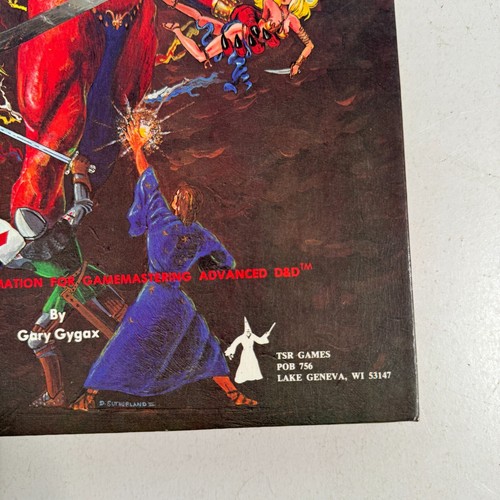 Dungeon Masters Guide Dungeons & Dragons Advanced D&D TSR 1979 Revised Edition - Picture 3 of 22