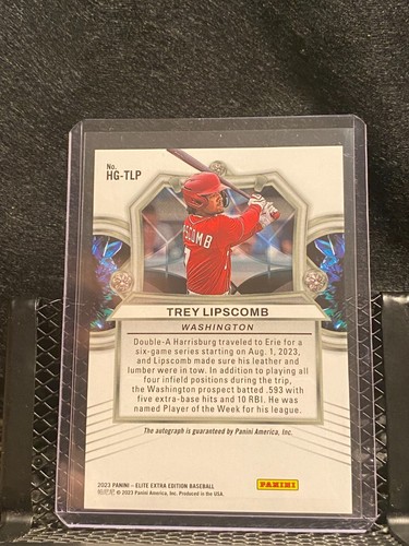 Trey Lipscomb 2023 Elite Extra Hidden Gems Auto - Nationals - Bild 2 von 2