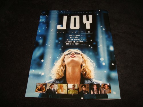 BROOKLYN 2016 Oscar ad Saoirse Ronan & JOY Jennifer Lawrence, Bradley Cooper - Picture 2 of 2