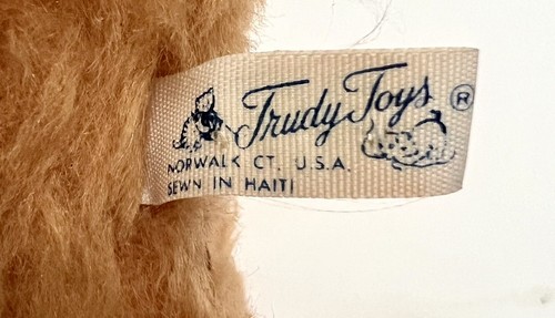 Vintage Trudy Toy’s Lion Plush W/Original Tag 10” Long 50’s RARE VHTF - Picture 9 of 10