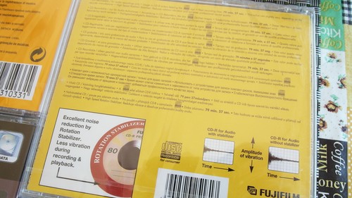 5 CD-R AUDIO JVC TX SONY FUJI PHILIPS- NEW & SEALED - Photo 6/6