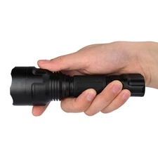 High Quality Ultra Fire C8 10W 6500K LED Single Mode 1200LM Flashlight