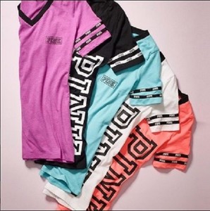 victoria secret perfect v neck tee