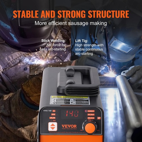 Stick Welder 140A / 160A /200A ARC/Lift TIG 2-IN-1 Welding Machine with Inverter - Picture 3 of 15