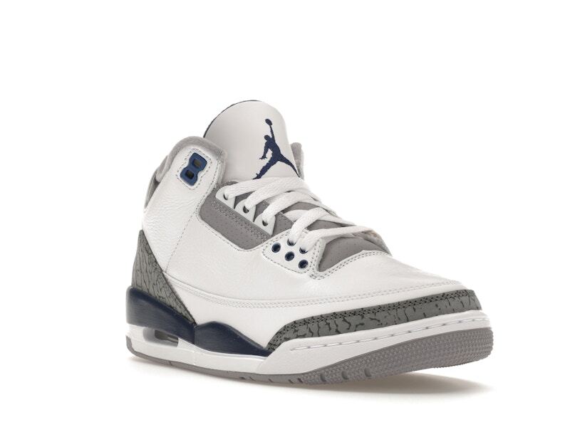 Size 7 - Air Jordan 3 Retro Midnight Navy for sale online | eBay