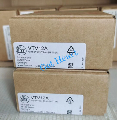 1pcs IFM VTV12A VIBRATION TRANSMITTER  FedEx or DHL or UPS