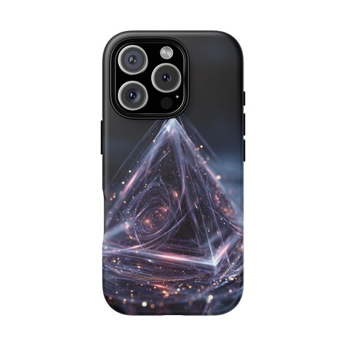 Fractal Purple Pyramid Phone Case for iPhone, Samsung Galaxy, Pixel - 第 17/256 張圖片