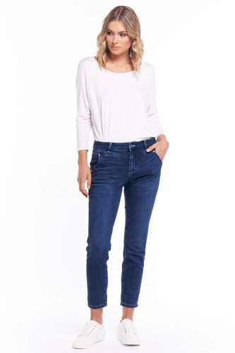 Betty Basics Bowen Jean in Dark Indigo - Picture 3 of 12