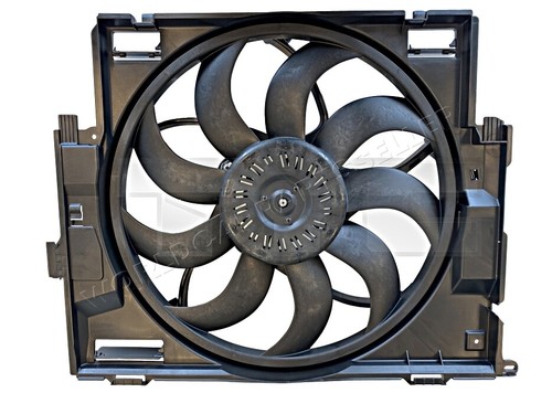 TYC Radiator Fan For BMW F20 F21 F23 F22 F87 F30 F35 F80 F34 11-19 7600558 - Picture 2 of 3