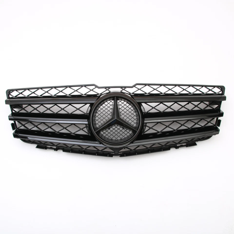 Front Bumper Grille w/Star For Mercedes Benz X204 2009-2012 GLK350 GLK280 GLK300 - Изображение 4 из 4