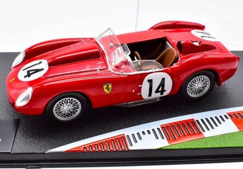 Ferrari 250 Testarossa (24h Le Mans 1958) - 1:43 IXO Diecast - Modell mit Box