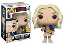 Funko Pop Television Stranger Things Eleven with Eggos 421 Chase Vinyl Figure