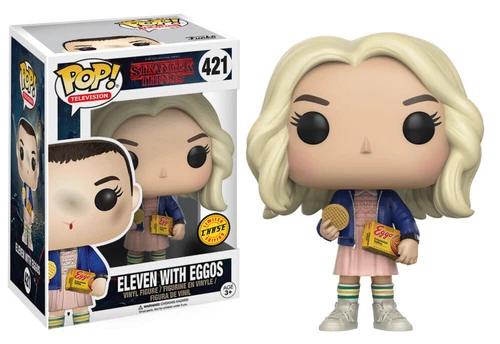 Funko Pop! Vinyl: Stranger Things - Eleven with Eggos (Chase) #421