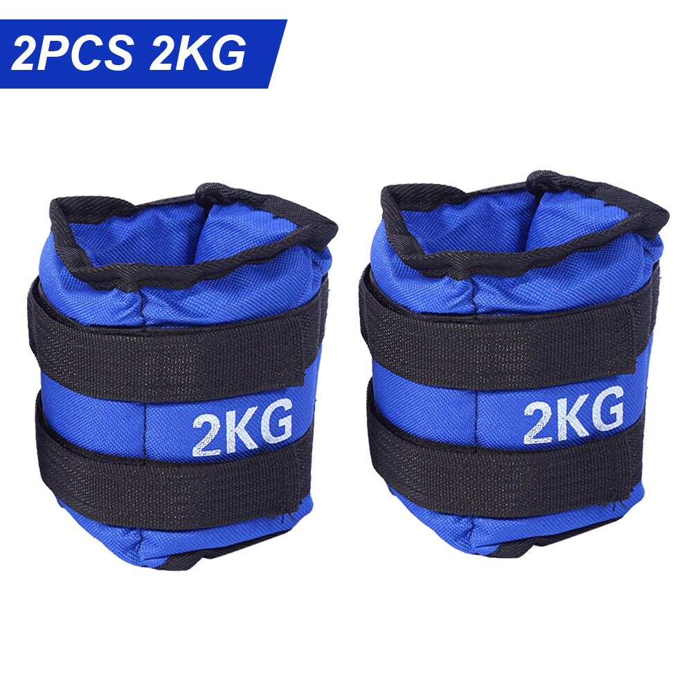 16kg Ankle Weights Adjust Leg Wrist Strap Running Training Fitness Gym Strap AU eBay