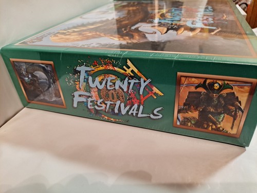 L5R Twenty Festivals Starter Tin Display Box Legend Of Five Rings New Sealed - Foto 3 di 12