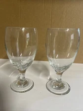 Goblet Libby Glass Company  7 1/8” Glass