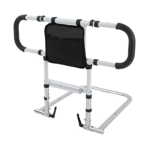 For Elderly Adults Adjustable Foldable Bed Assist Rail 300lbs w/Storage Bag NEW - Picture 10 of 20