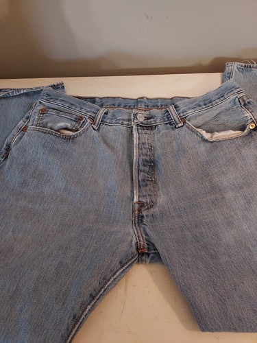 Vintage Levis 501xx Button Fly Jeans 34×29 Y2K - Picture 3 of 6